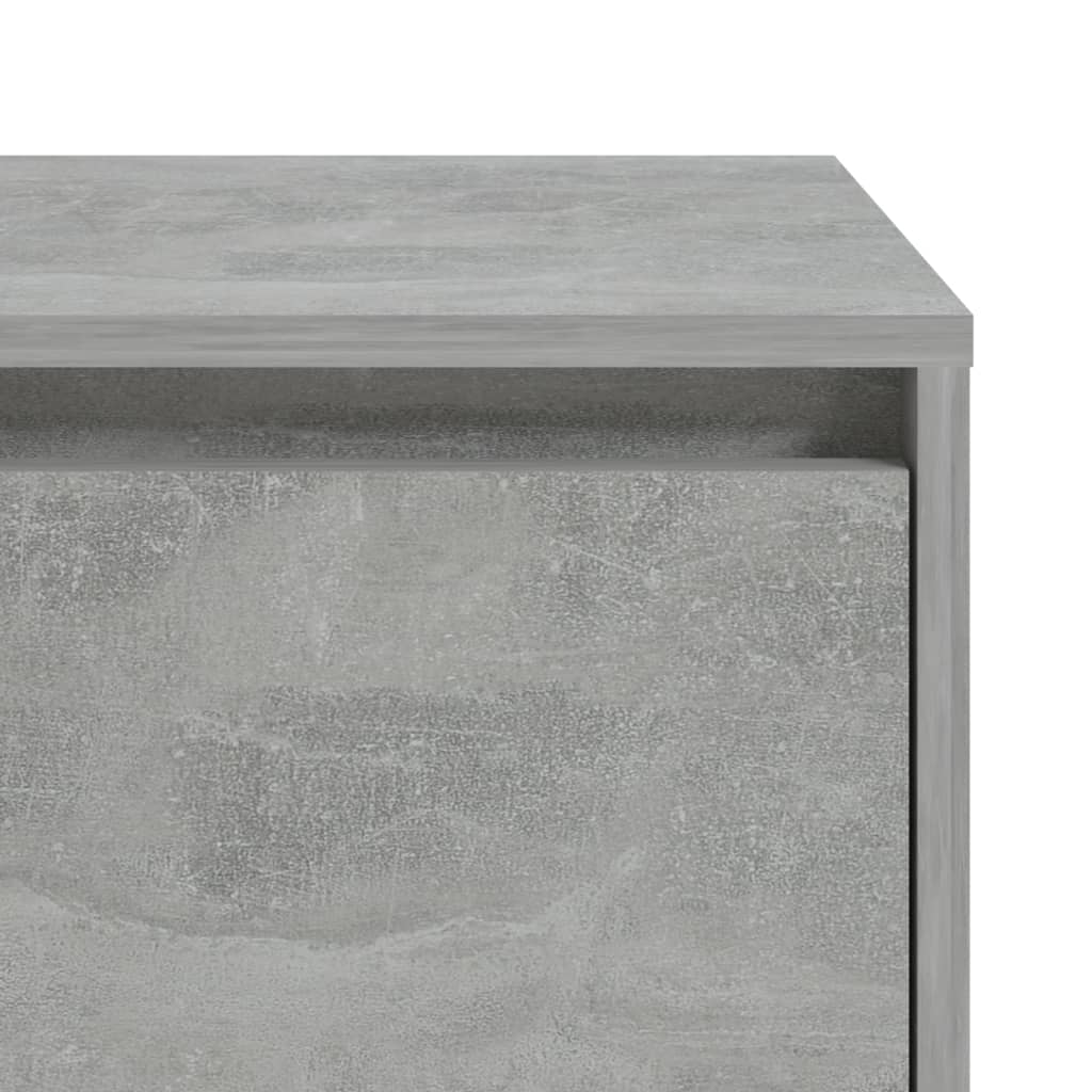 vidaXL betonszürke forgácslap éjjeliszekrény 45 x 34 x 44,5 cm