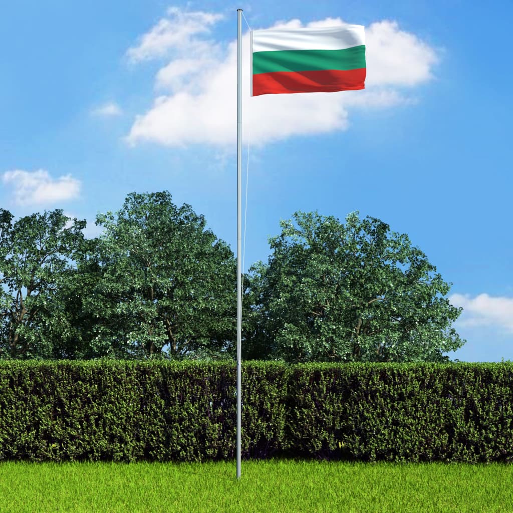 vidaXL bolgár zászló 90 x 150 cm