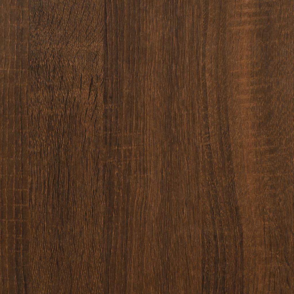 vidaXL barna tölgy színű szerelt fa monitorállvány 100 x 24 x 13 cm
