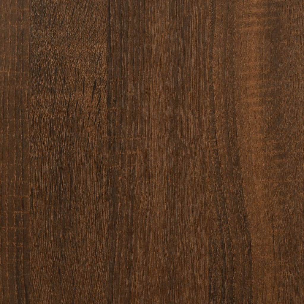 vidaXL barna tölgyszínű forgácslap dohányzóasztal 90 x 60 x 35 cm