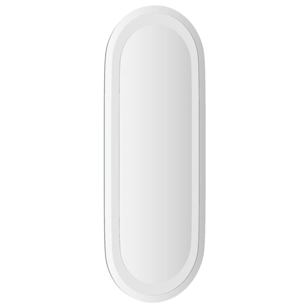 vidaXL ovális LED-es fürdőszobai tükör 50 x 20 cm
