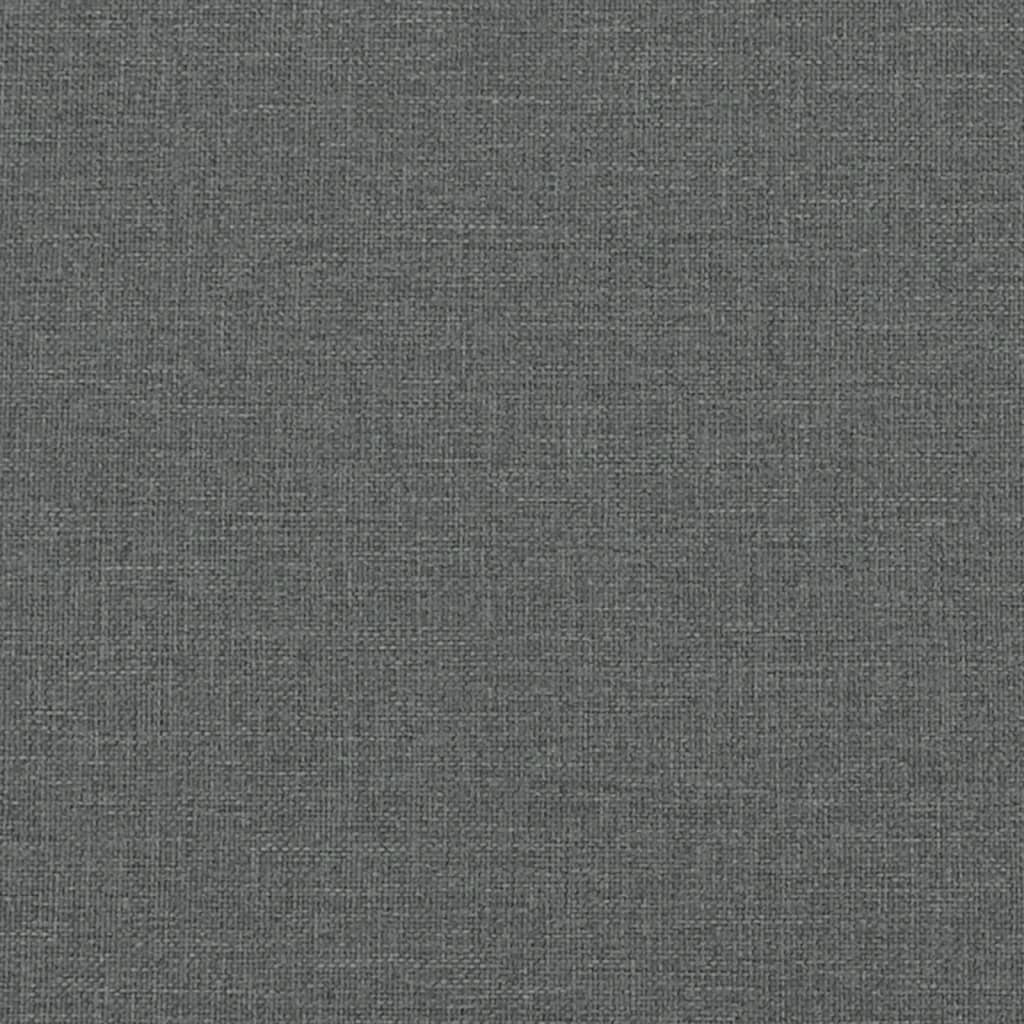 vidaXL sötétszürke szövet kanapéfotel 60 cm
