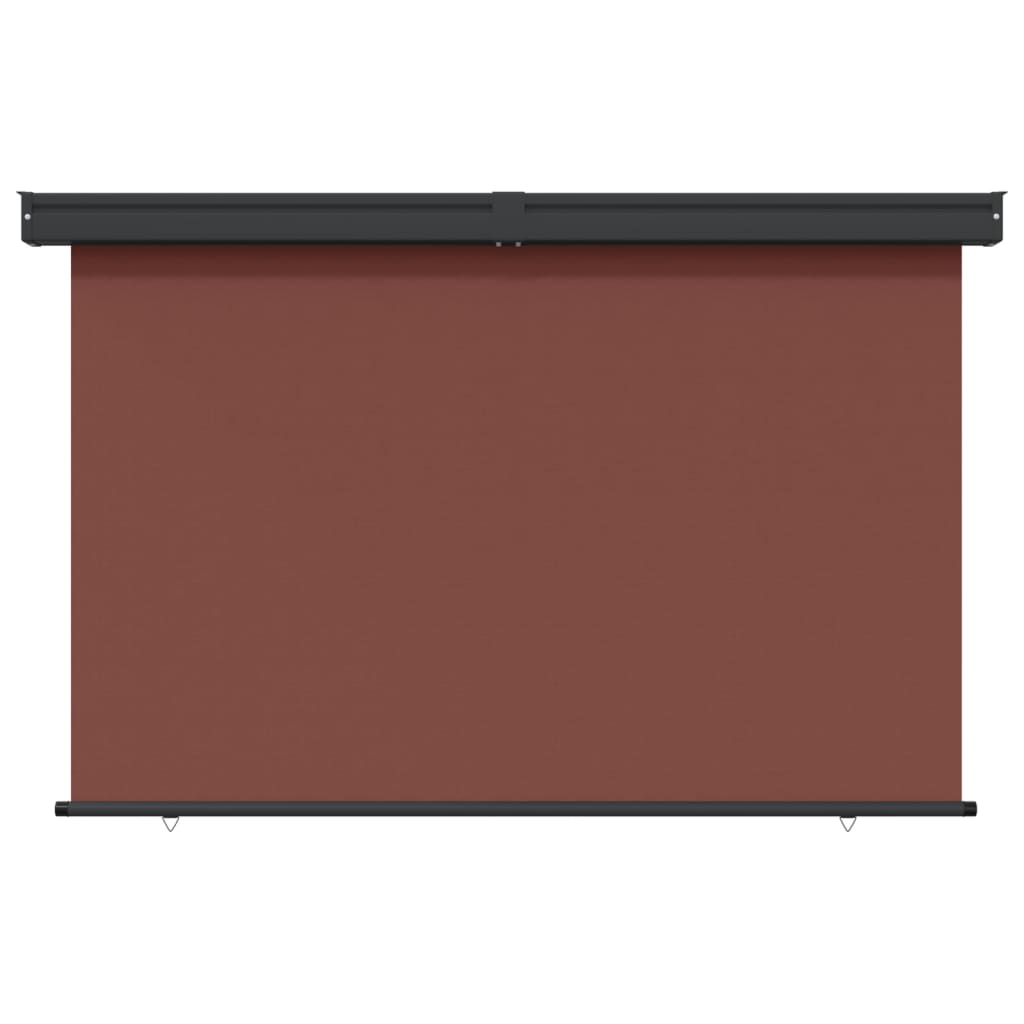 vidaXL barna oldalsó terasznapellenző 175 x 250 cm