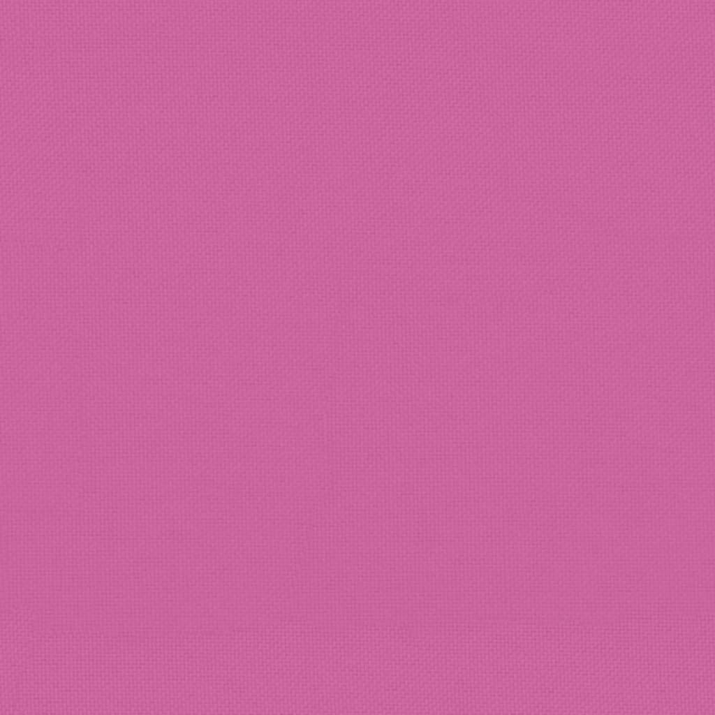 vidaXL rózsaszín oxford-szövet raklappárna 58x58x10 cm