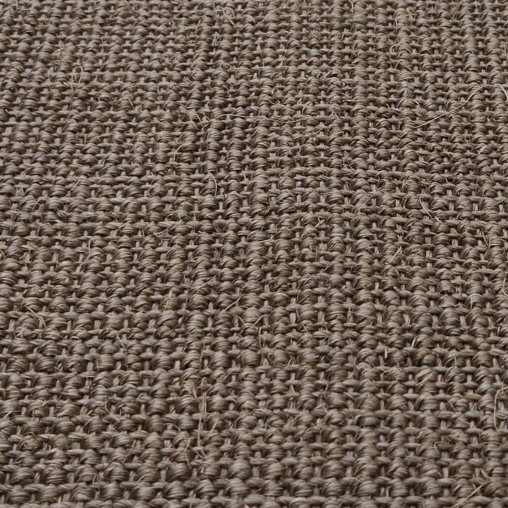 vidaXL barna természetes szizálszőnyeg 66x150 cm