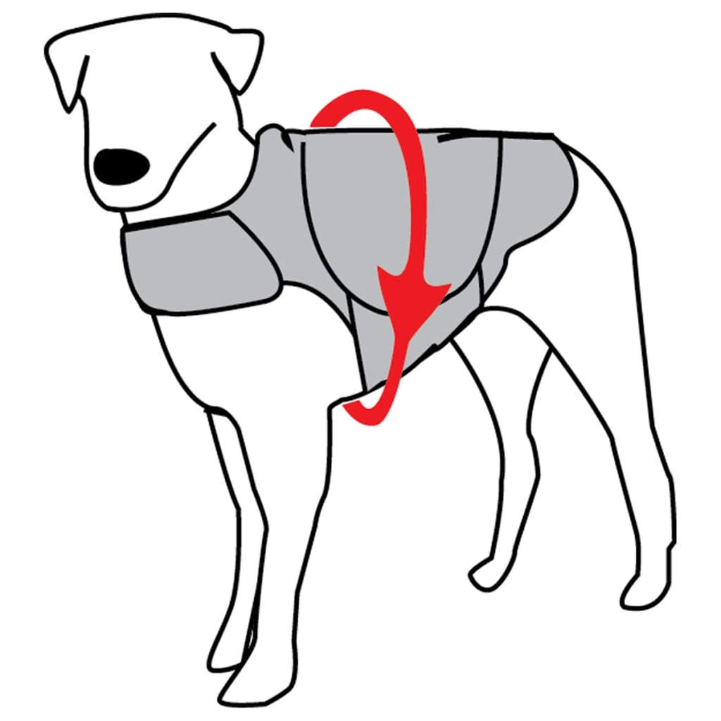 ThunderShirt szürke stresszoldó kabát kutyának S-es méret 2015