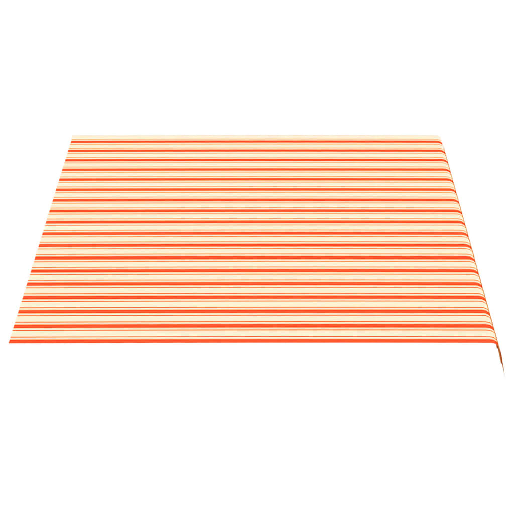 vidaXL sárga és narancssárga csere napellenző ponyva 3,5 x 2,5 m