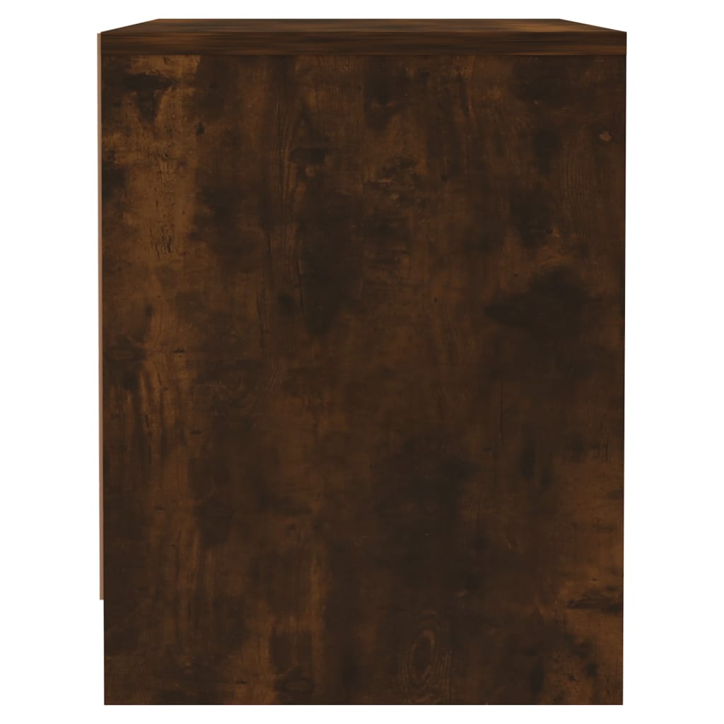 vidaXL füstös tölgyszínű forgácslap éjjeliszekrény 45 x 34 x 44,5 cm