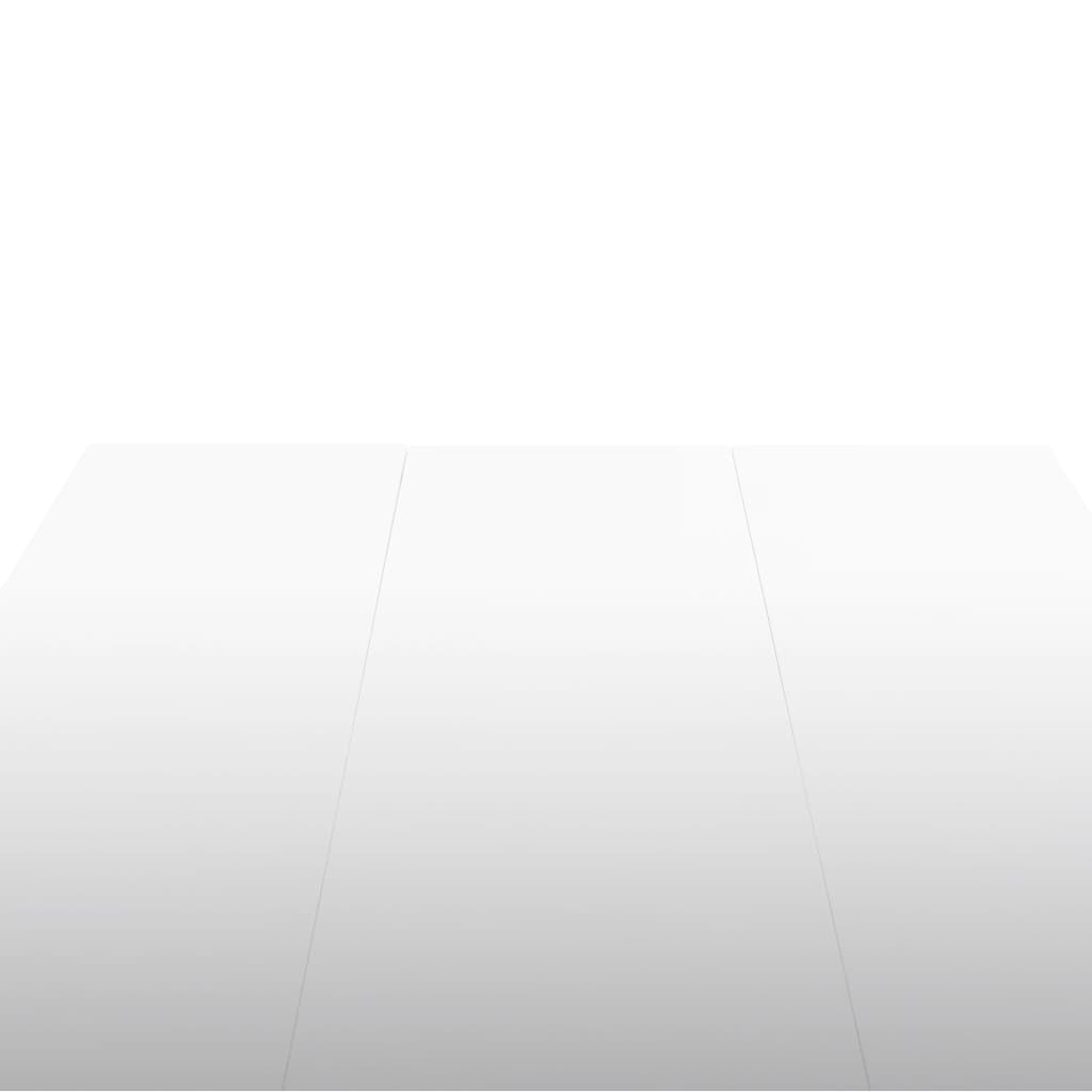 vidaXL magasfényű fehér étkezőasztal 179 x 89 x 81 cm