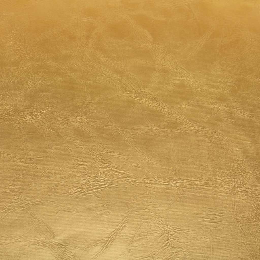 vidaXL fényes aranyszínű műbőr kagylófotel