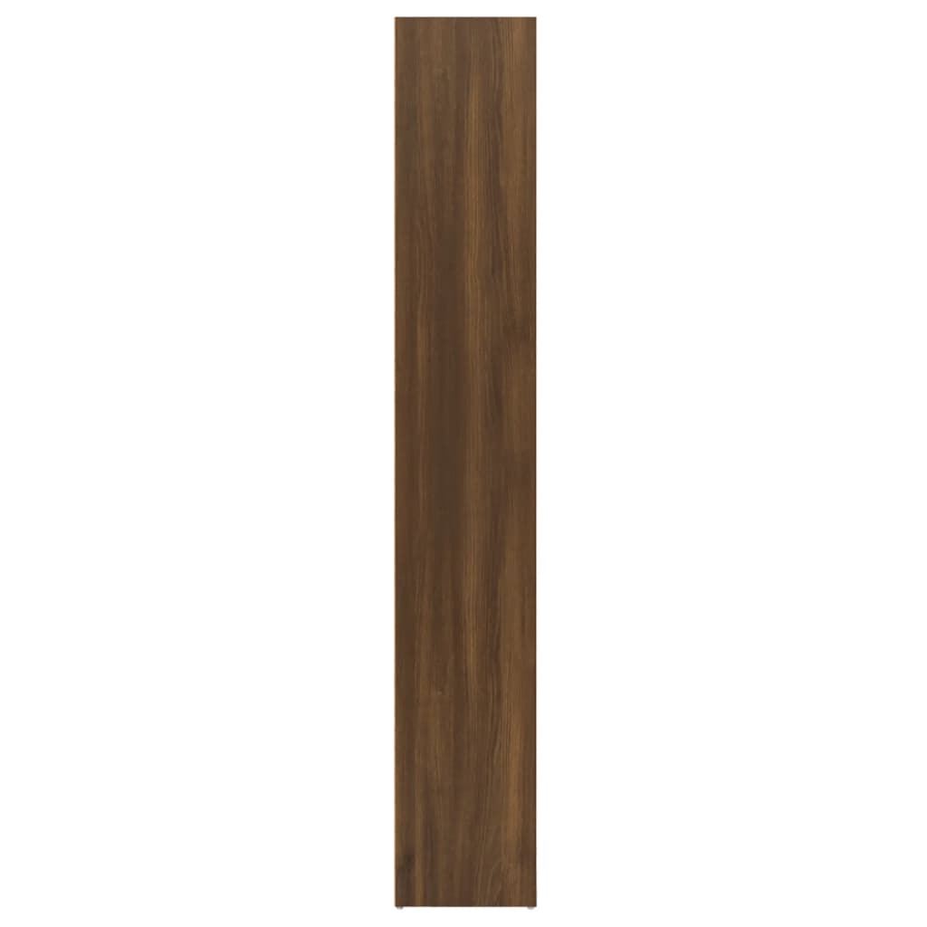 vidaXL barna tölgy színű szerelt fa könyvszekrény 40 x 30 x 189 cm