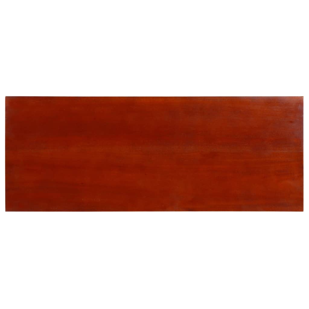 vidaXL klasszikus barna tömör mahagónifa tálalóasztal 90 x 30 x 75 cm