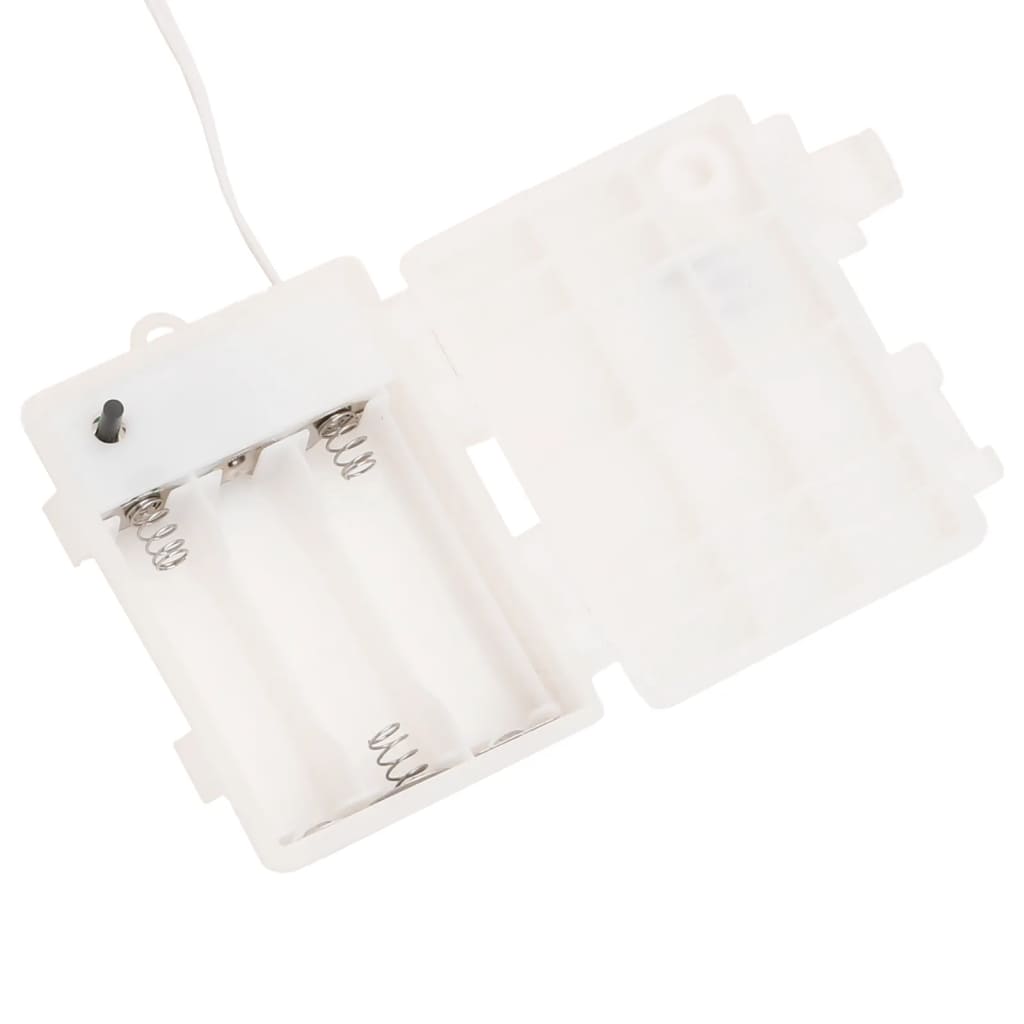 vidaXL 3 db összecsukható fehér karácsonyi lámpa LED-del