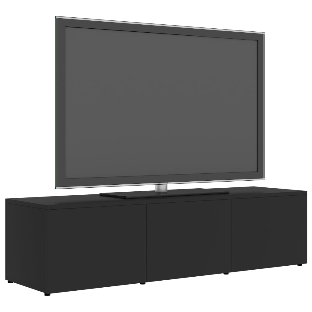 vidaXL szürke forgácslap TV-szekrény 120 x 34 x 30 cm