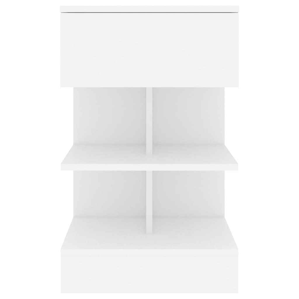 vidaXL fehér forgácslap éjjeliszekrény 40 x 35 x 65 cm
