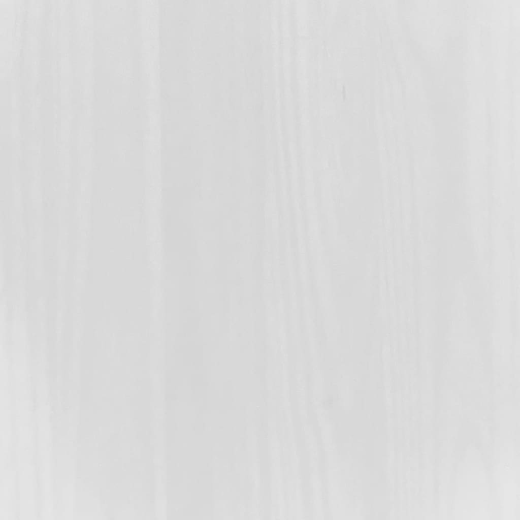 vidaXL fehér Corona-stílusú mexikói fenyő tálalóasztal 90x34,5x73 cm
