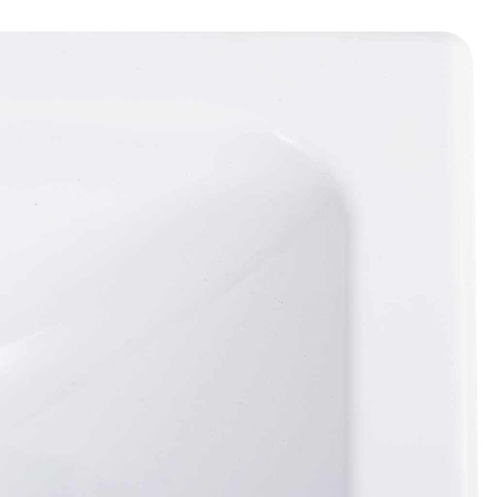 vidaXL fehér SMC mosdókagyló 400 x 220 x 90 mm