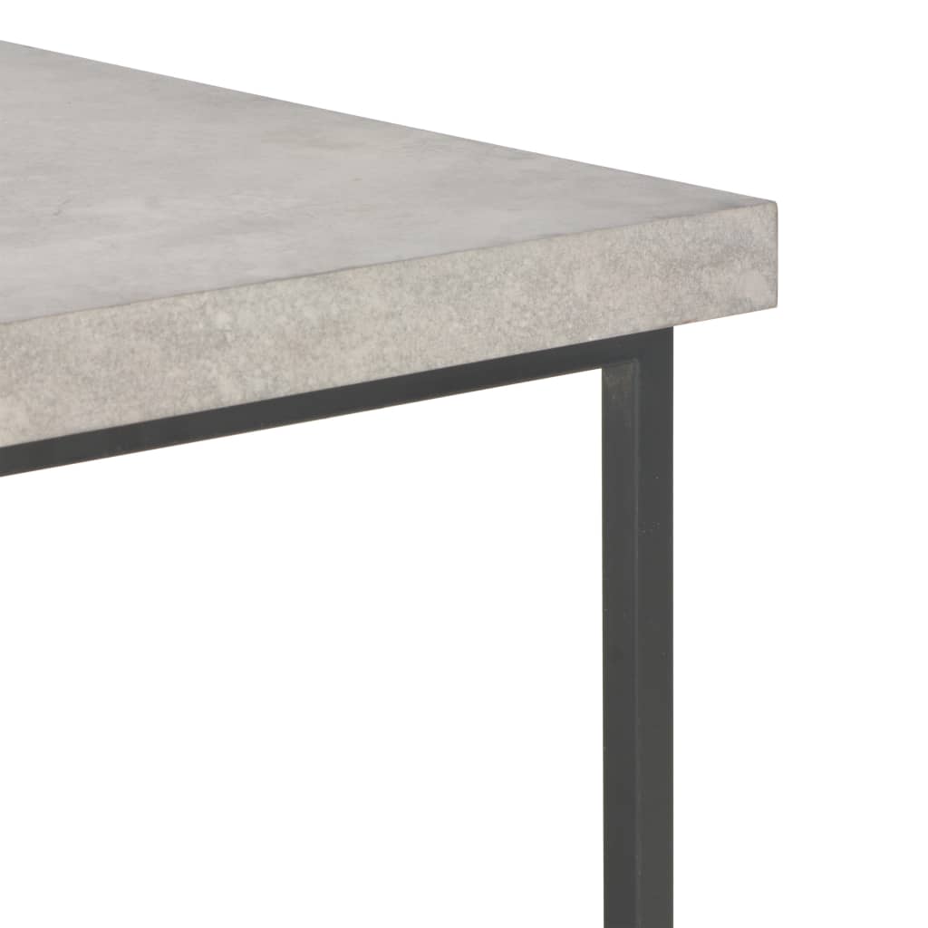vidaXL beton hatású dohányzóasztal 55 x 55 x 53 cm