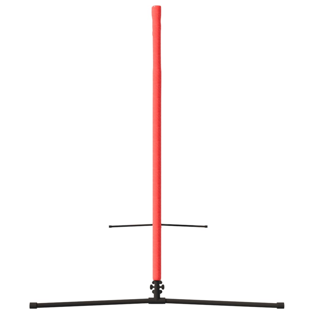 vidaXL fekete és piros poliészter teniszháló 400 x 100 x 87 cm
