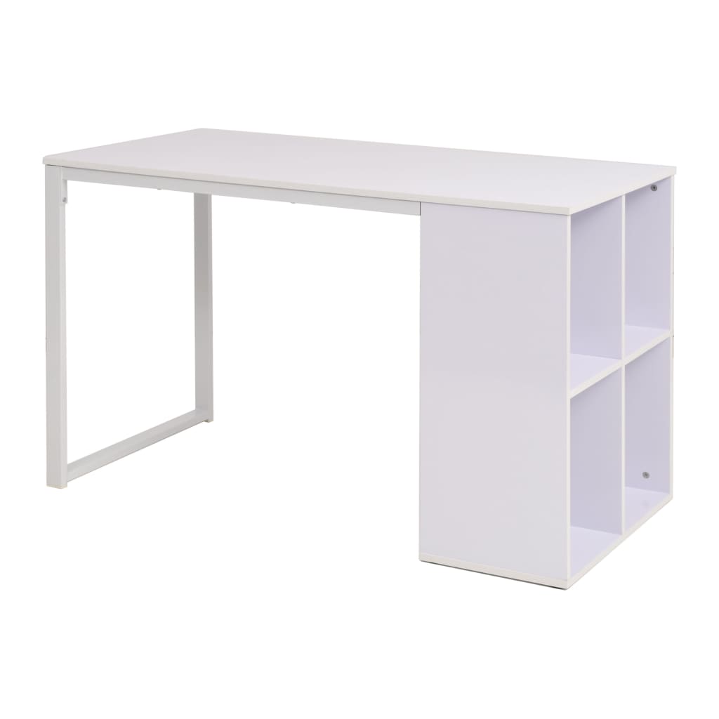 vidaXL fehér íróasztal 120 x 60 x 75 cm