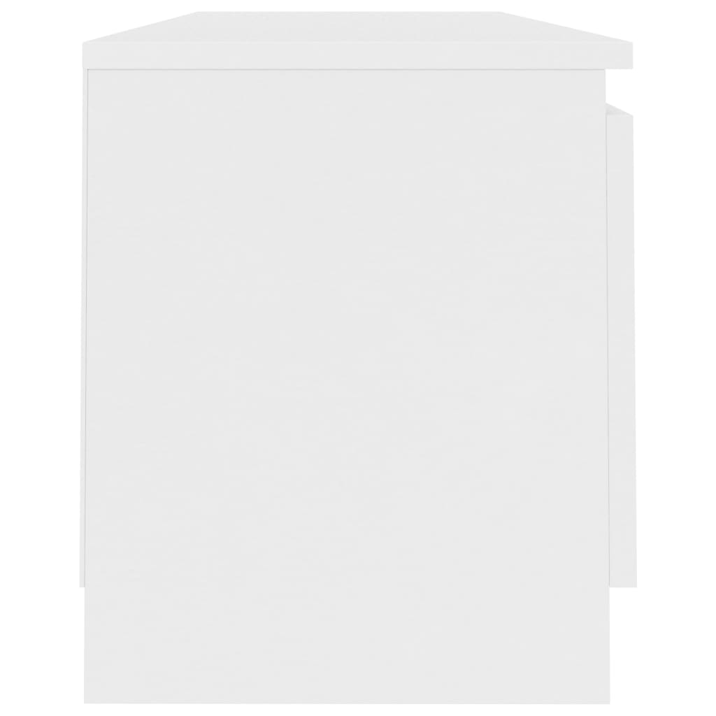 vidaXL fehér forgácslap TV-szekrény 120 x 30 x 35,5 cm