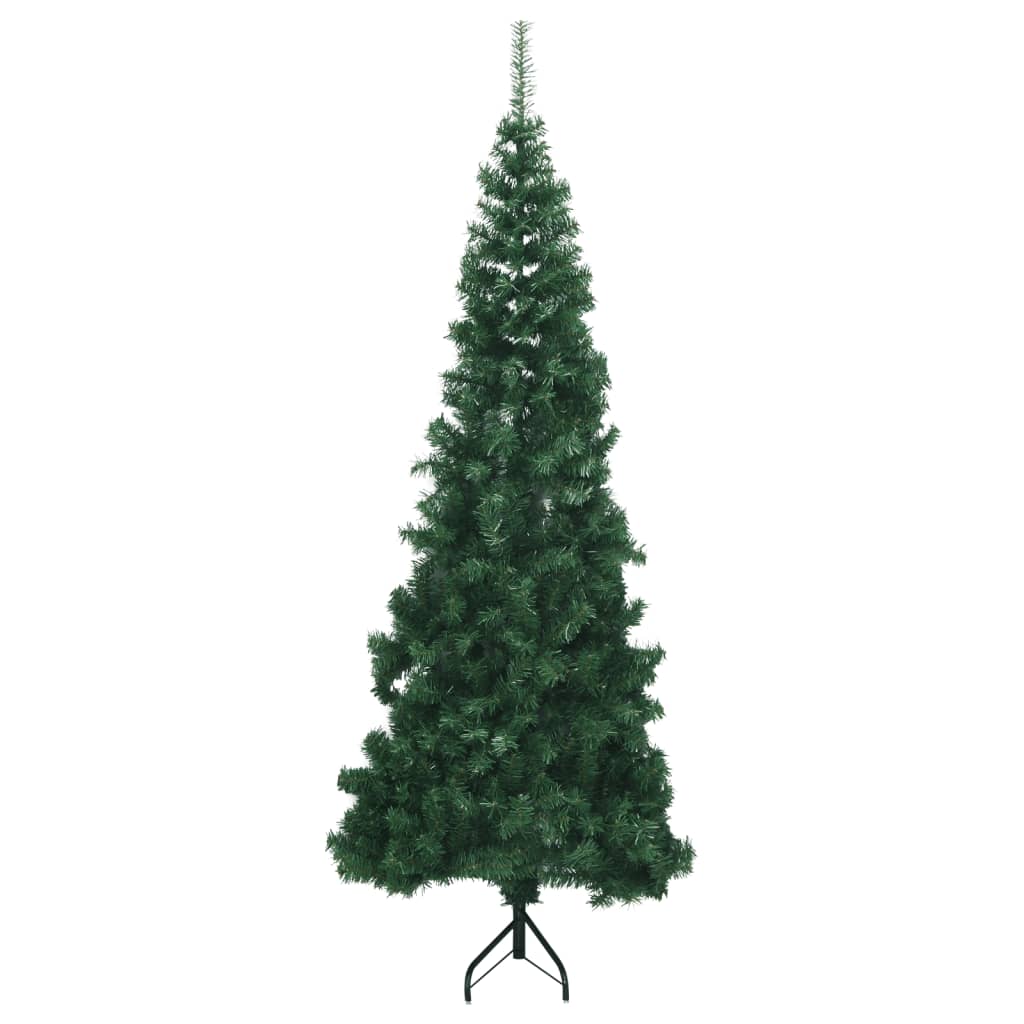 vidaXL zöld PVC sarok műkarácsonyfa 210 cm