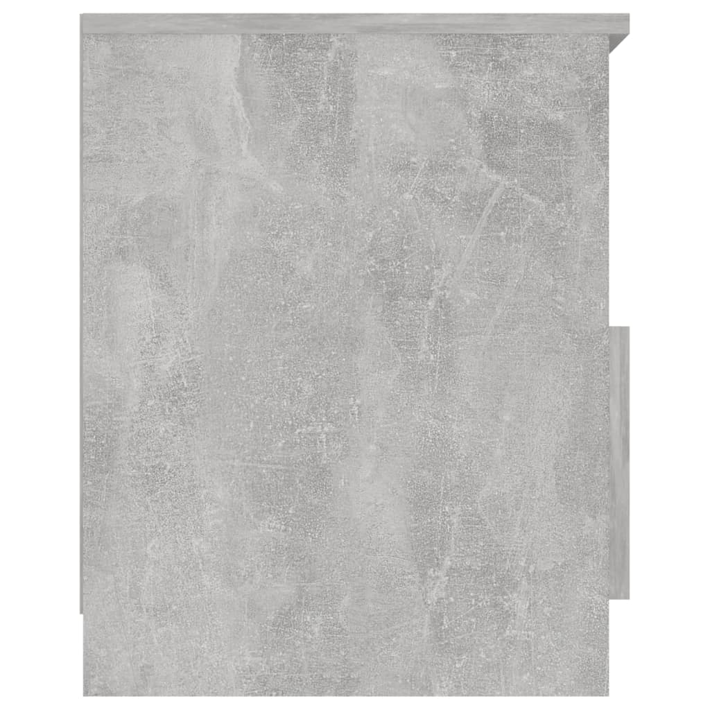 vidaXL betonszürke forgácslap éjjeliszekrény 40 x 40 x 50 cm