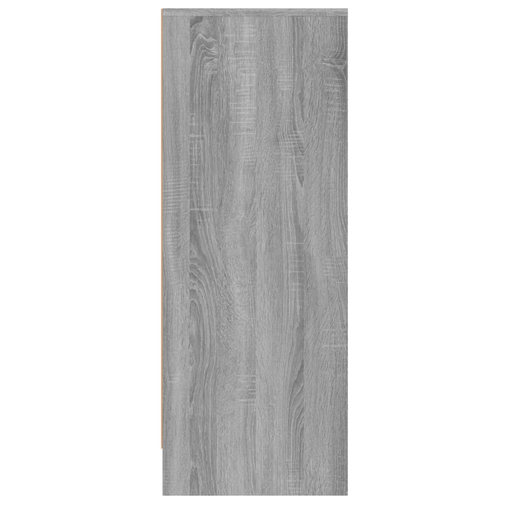 vidaXL szürke sonoma színű szerelt fa cipősszekrény 60 x 35 x 92 cm