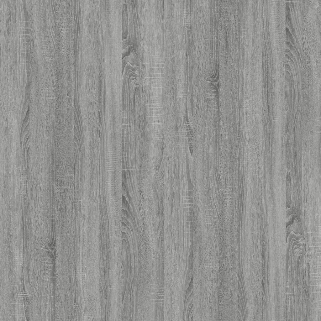 vidaXL szürke sonoma színű szerelt fa tálalóasztal 100 x 39 x 75 cm