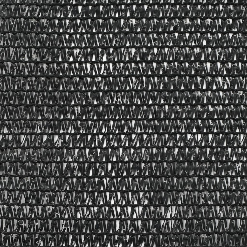 vidaXL fekete HDPE teniszháló 1,8 x 50 m