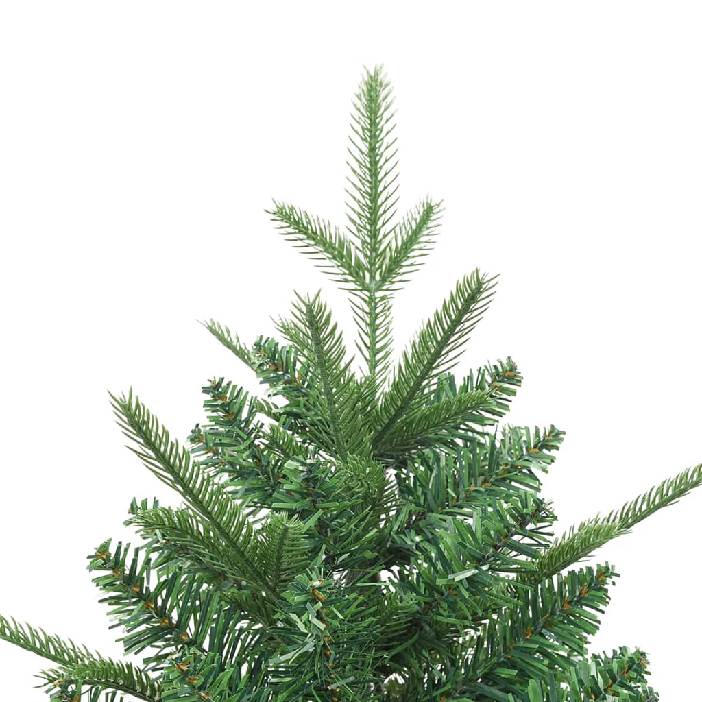 vidaXL zöld PVC és PE műkarácsonyfa 180 cm