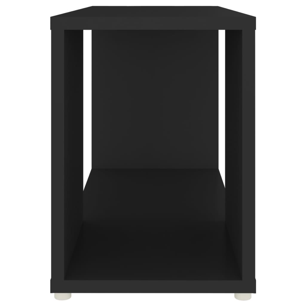 vidaXL fekete forgácslap TV-szekrény 60 x 24 x 32 cm