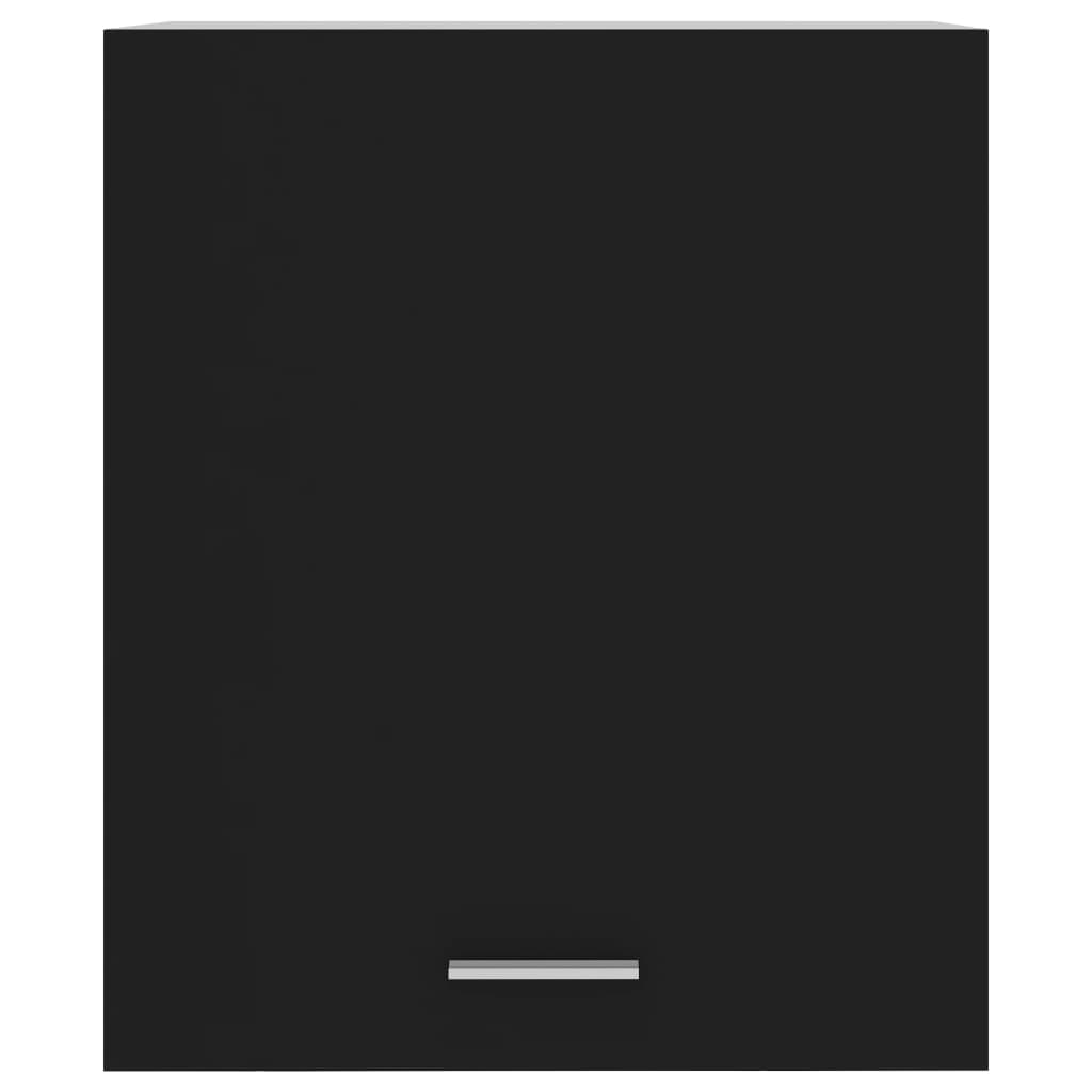 vidaXL fekete forgácslap függő szekrény 50 x 31 x 60 cm