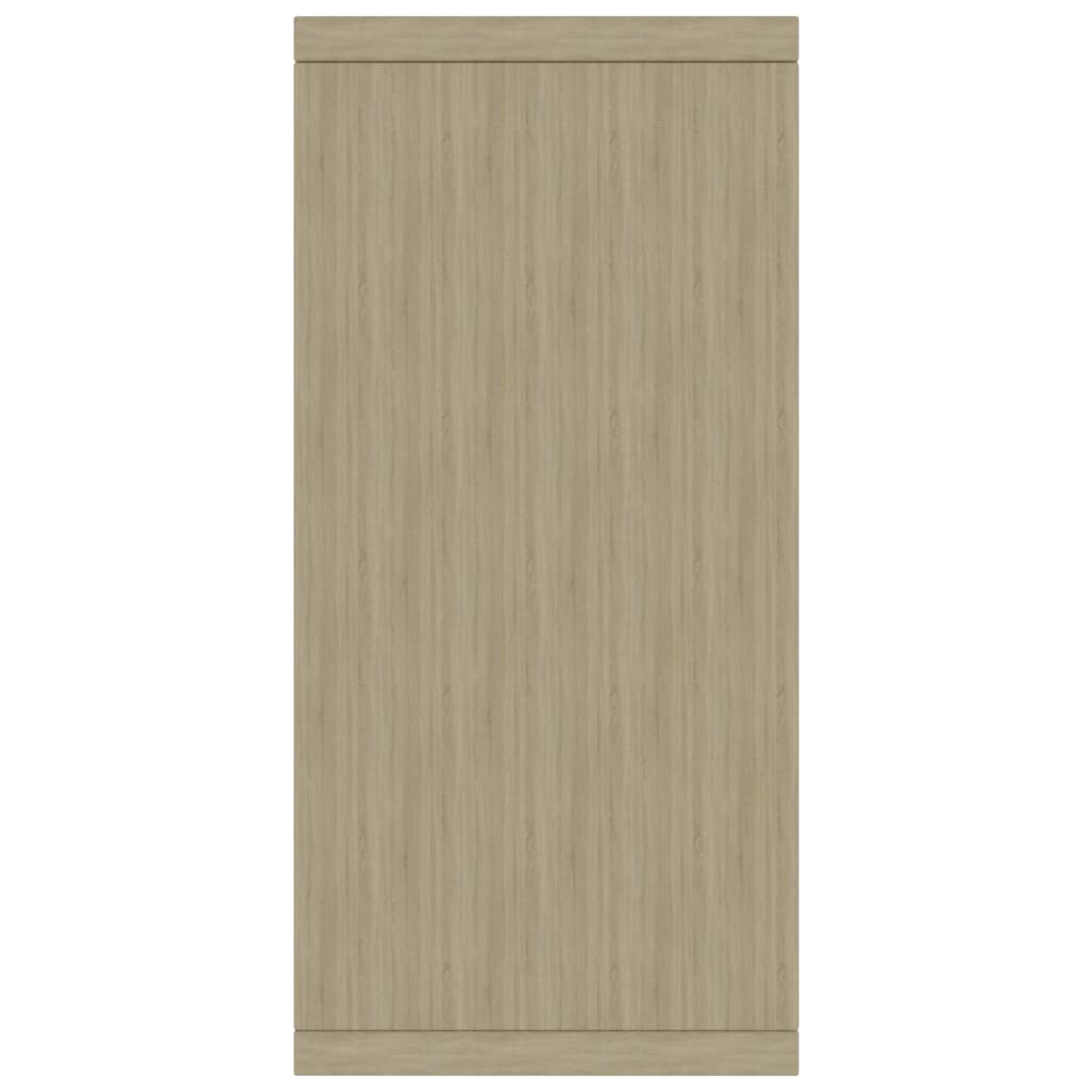 vidaXL sonoma-tölgy színű forgácslap tálalószekrény 88 x 30 x 65 cm