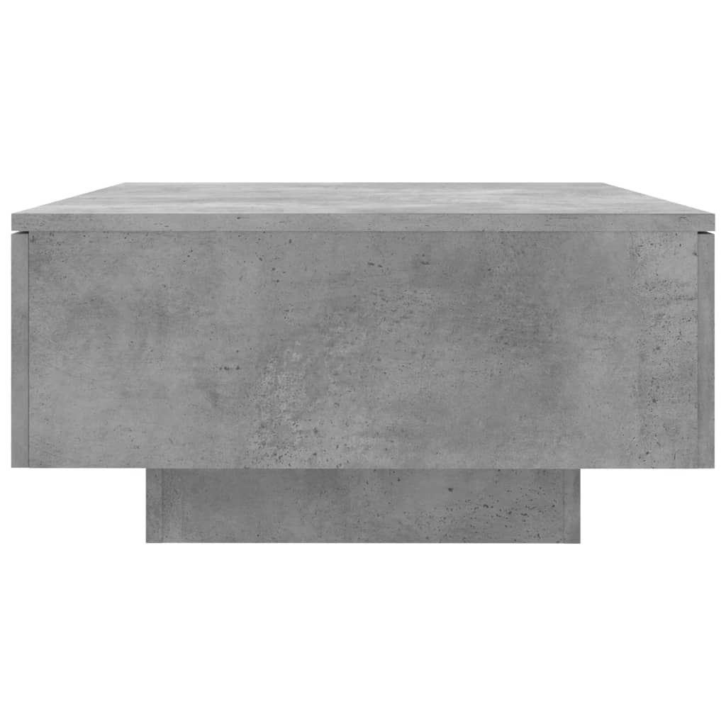 vidaXL betonszürke forgácslap dohányzóasztal 90 x 60 x 31 cm