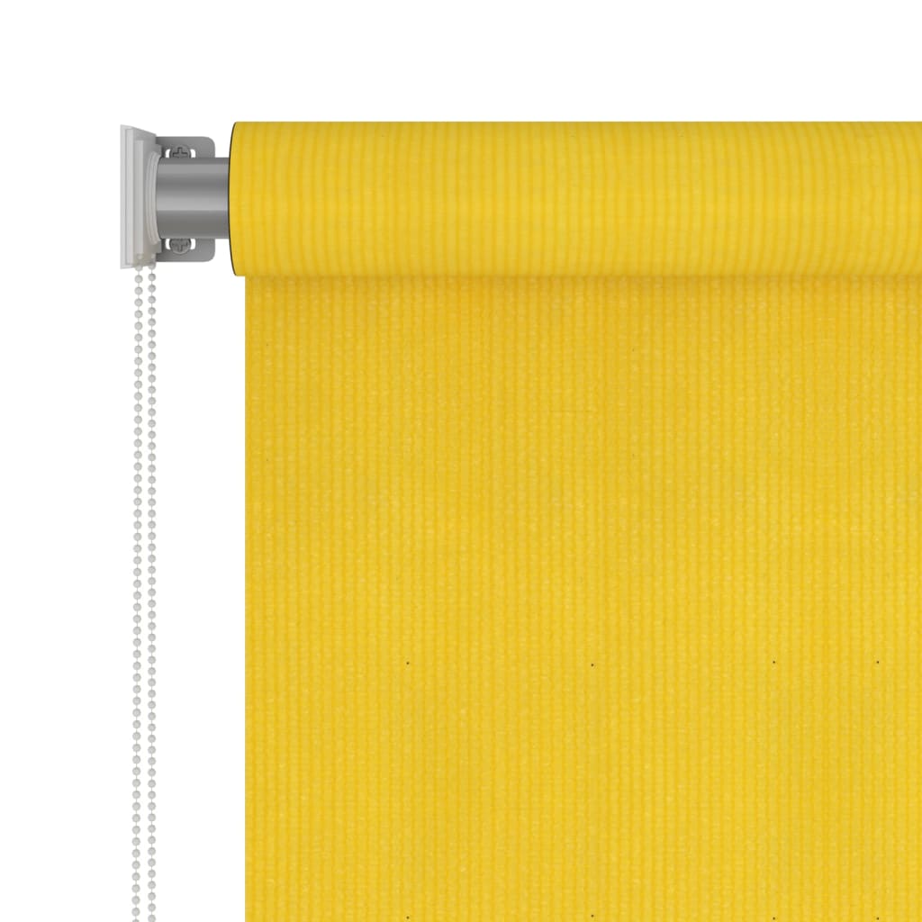 vidaXL sárga kültéri HDPE roló 100 x 140 cm