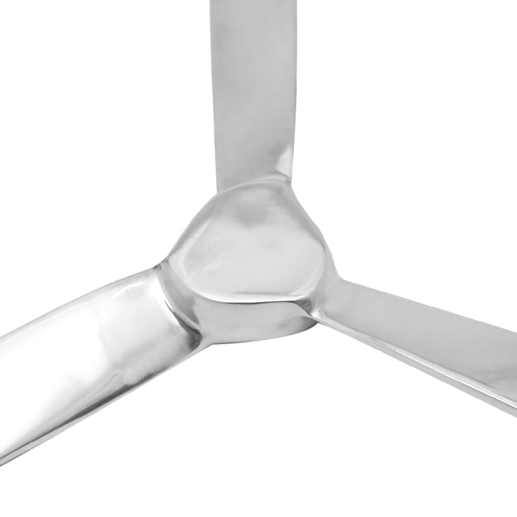 vidaXL Falra rögzíthető propeller dekoráció alumínium ezüst 70 cm