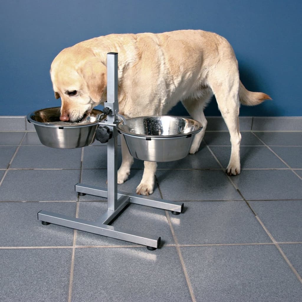 TRIXIE 24921 3,6 liter 20 cm állítható kutyatál állvány