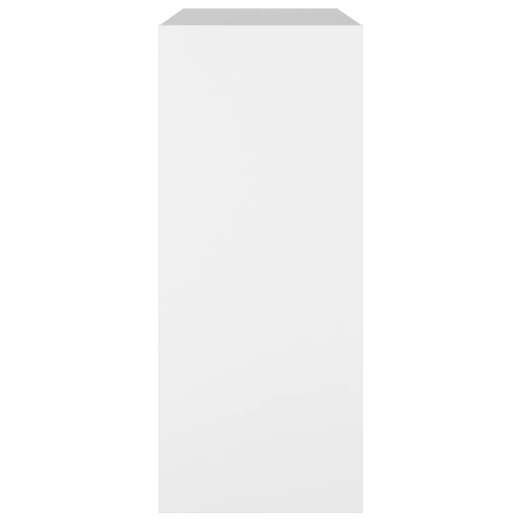 vidaXL fehér térelválasztó könyvszekrény 80 x 30 x 72 cm