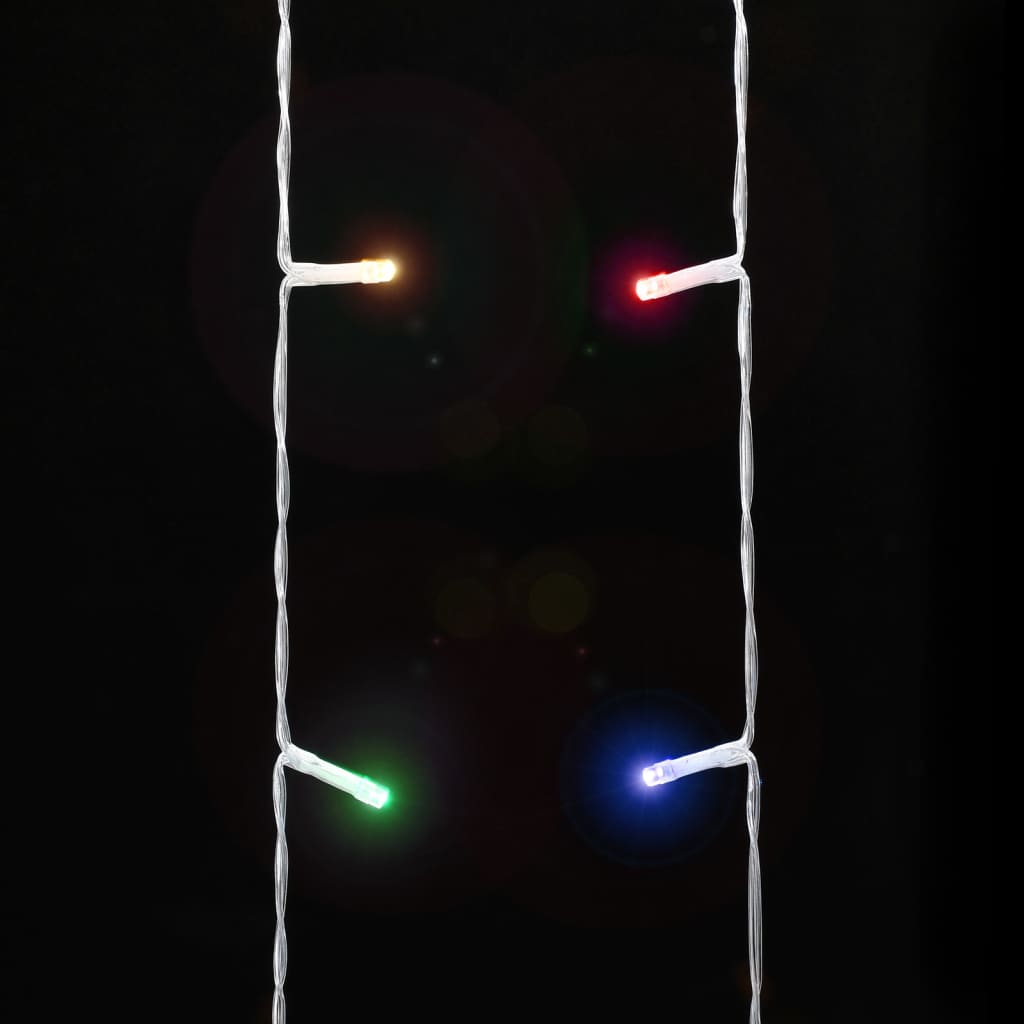 vidaXL színes 320 LED-es karácsonyfafüzér 375 cm
