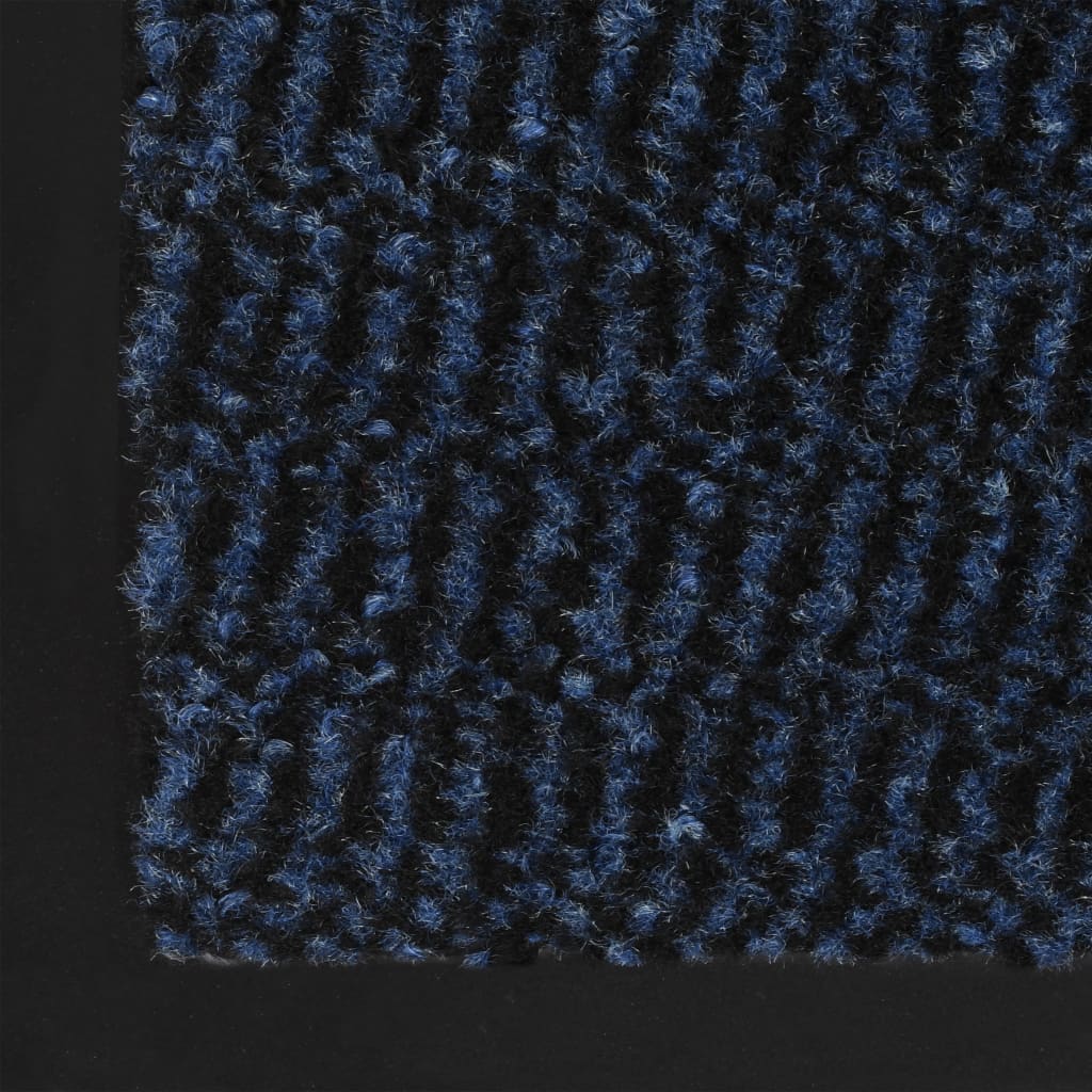 vidaXL kék négyszögletes szennyfogó szőnyeg 40 x 60 cm