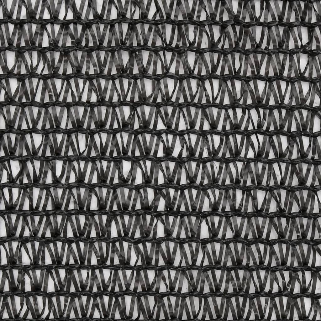 vidaXL belátásgátló háló, HDPE, 1 x 25 m, fekete