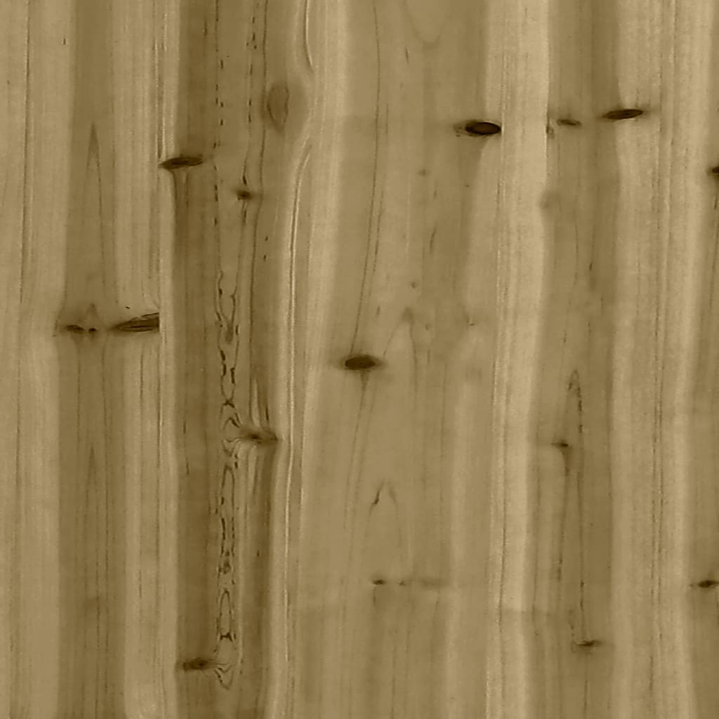 vidaXL impregnált fenyőfa virágláda 60x31x31 cm