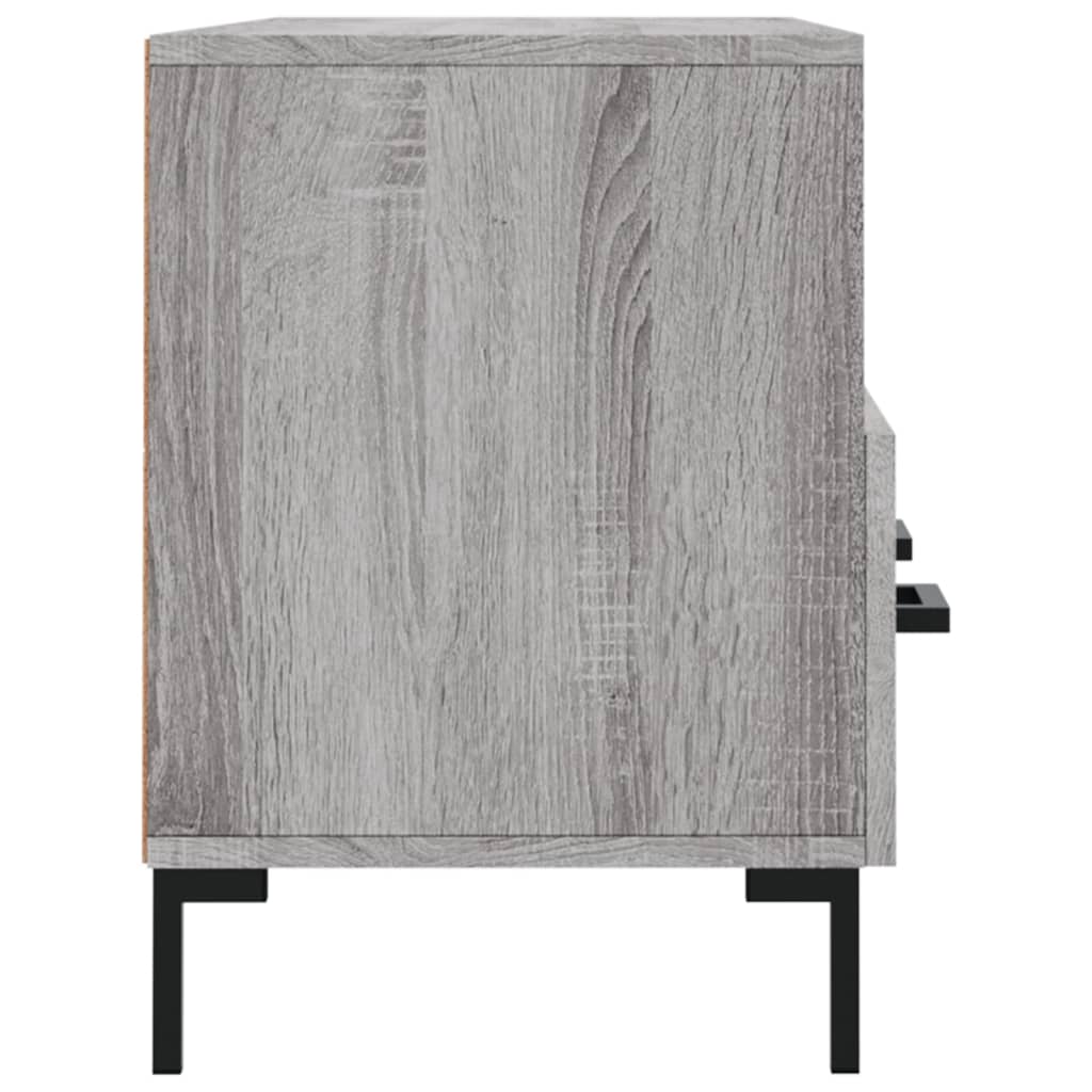 vidaXL szürke sonoma színű szerelt fa TV-szekrény 102 x 36 x 50 cm