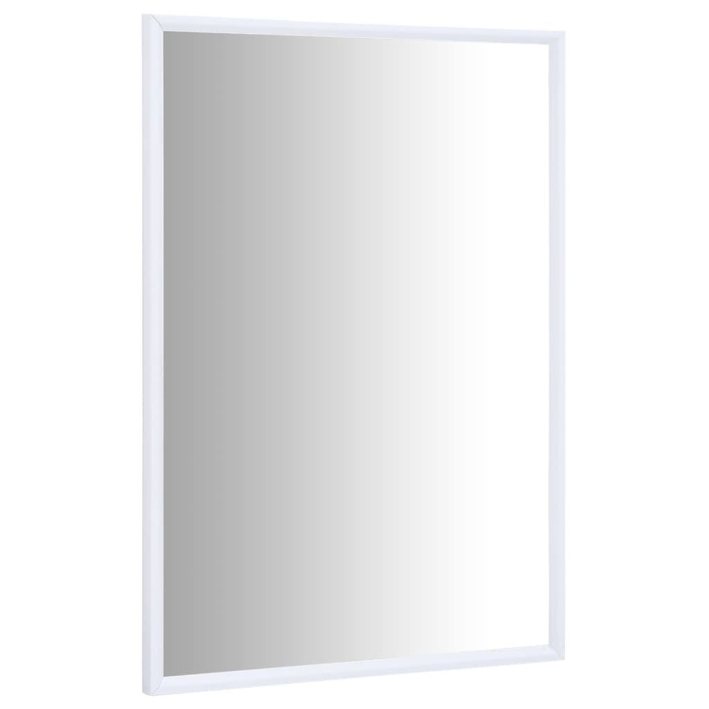 vidaXL fehér tükör 60 x 40 cm