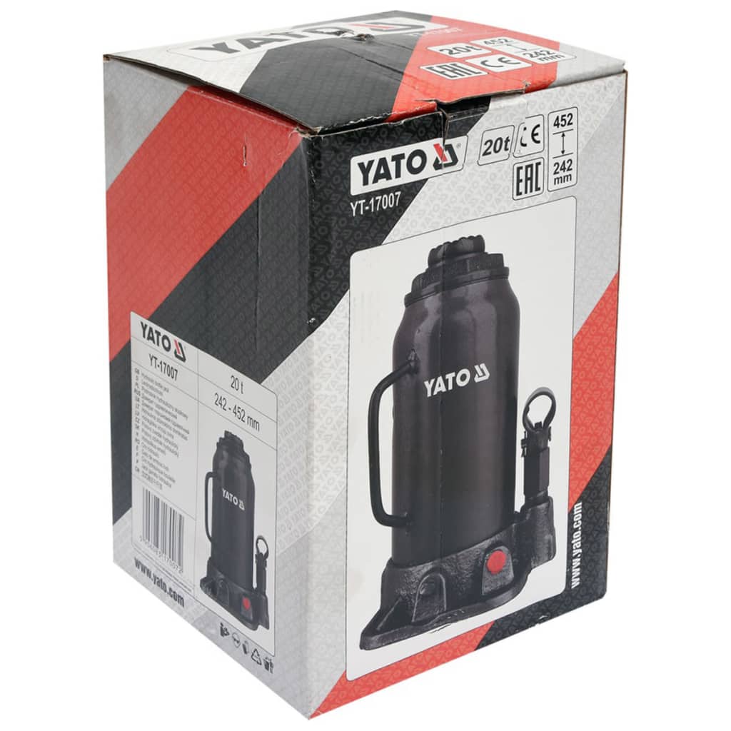 YATO YT-17007 hidraulikus emelő 20 tonna
