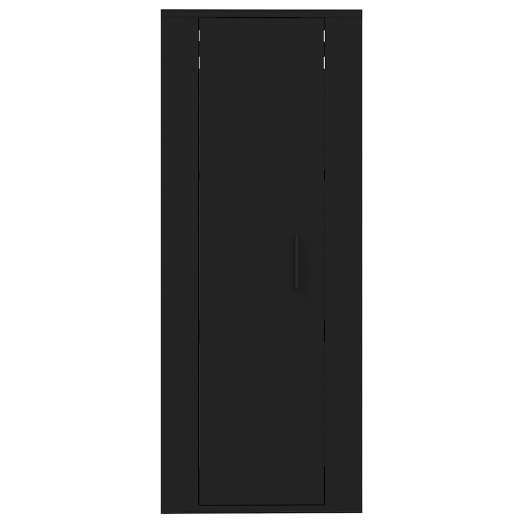 vidaXL fekete fali TV-szekrény 40x34,5x100 cm