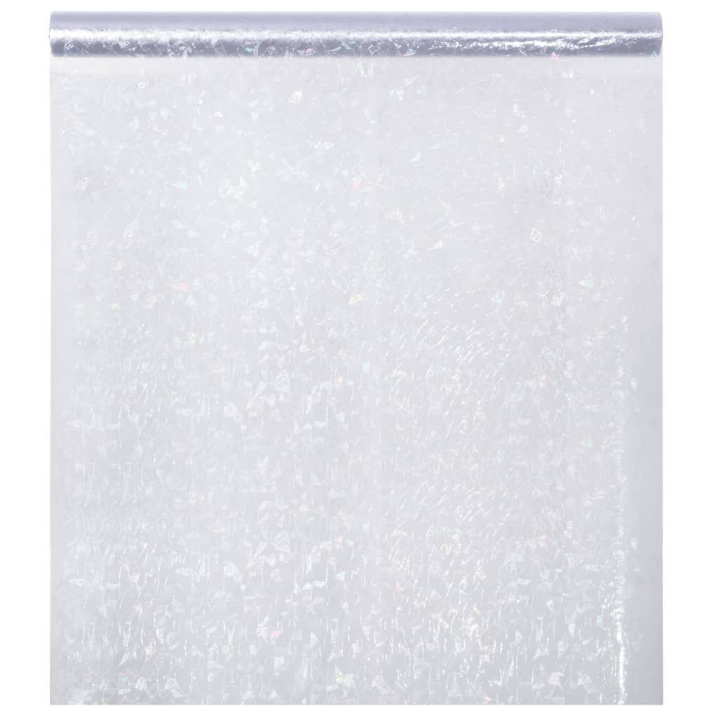 vidaXL matt szivárványmintás PVC ablakfólia 60 x 500 cm