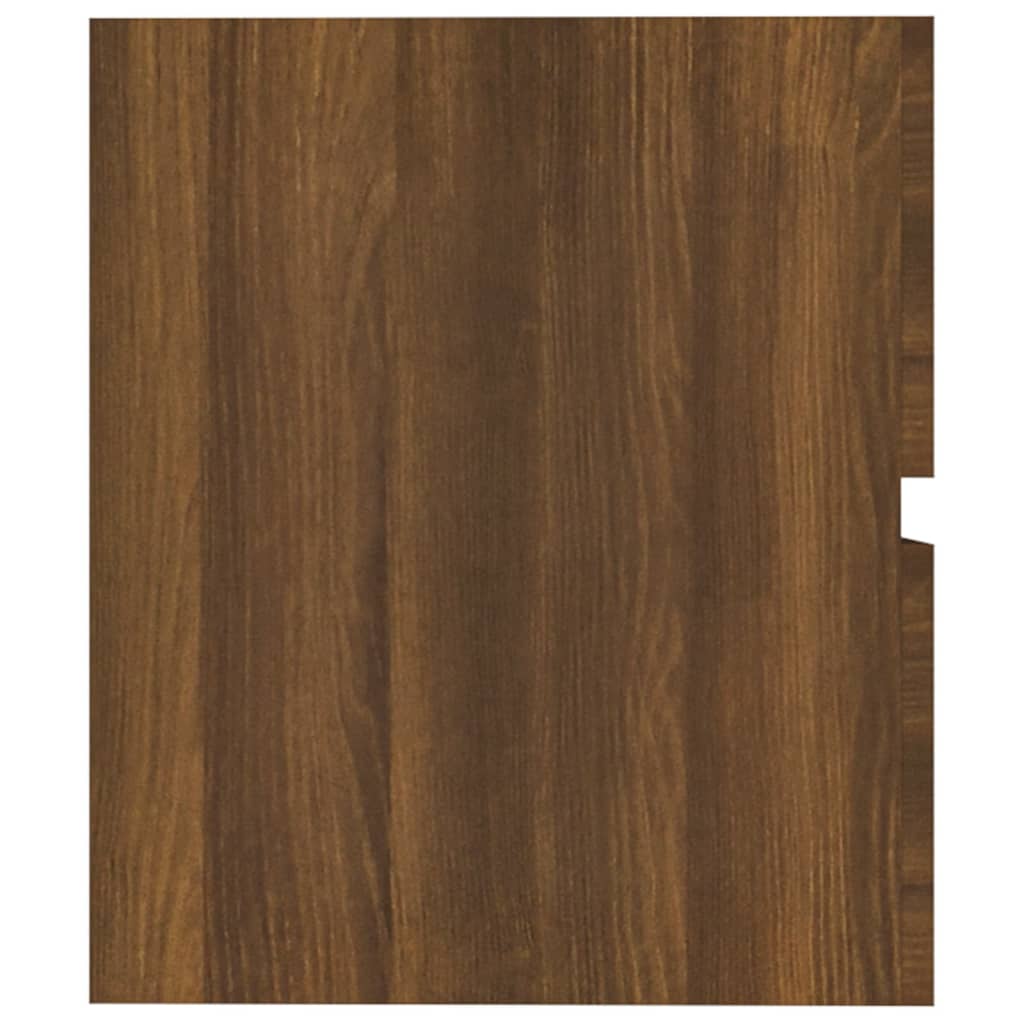 vidaXL barna tölgy színű szerelt fa mosdószekrény 41x38,5x45 cm