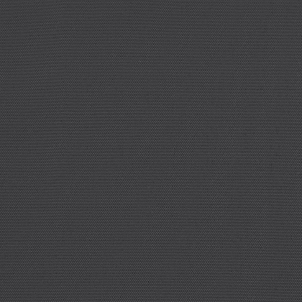 vidaXL fekete alumínium napernyő 200 x 224 cm